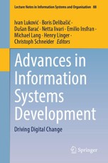 Advances in Information Systems Development