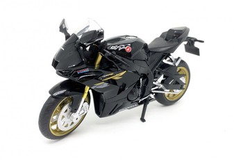 Modelinis motociklas MSZ 1:12 Honda CBR1000 RR-R, juodas