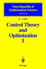 Control Theory and Optimization 1