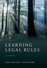 Learning Legal Rules 11th Edition