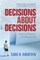 Sunstein, C: Decisions about Decisions