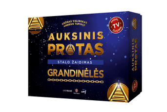 Stalo žaidimas Auksinis protas. Grandinėlės