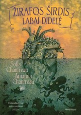 Žirafos širdis labai didelė (knyga su defektais)