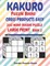 Kakuro Puzzle Books Cross Products Easy - 200 Mind Teasers Puzzle - Large Print - Book 2
