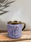 Riboto leidimo Knygos.lt puodelis (violetinis), 400 ml