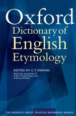The Oxford Dictionary Of English Etymology
