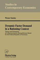 Dynamic Factor Demand in a Rationing Context