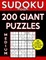 Sudoku Book 200 Medium Giant Puzzles