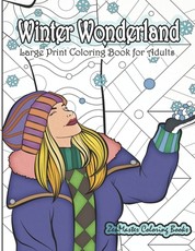 Large Print Coloring Book for Adults