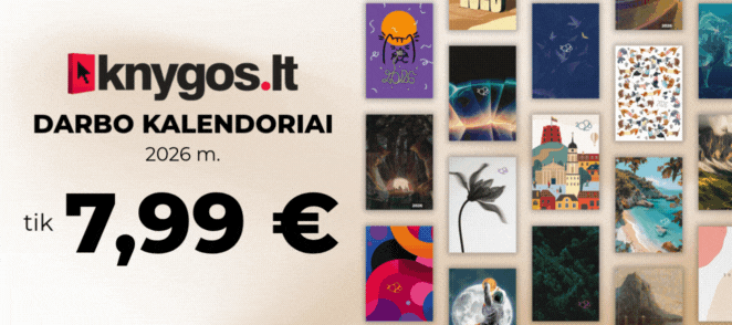 Išskirtiniai knygos.lt 2026 m. darbo kalendoriai po 9.99 €!