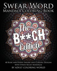Swear Word Mandala Coloring Book