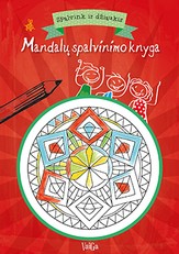 Mandalų spalvinimo knyga