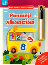 Pirmieji skaičiai. Mano žaidimų ir užduočių knygelė