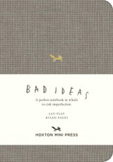 A Notebook for Bad Ideas (Small / Light Grey / Lined)