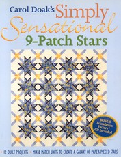 Carol Doak's Simply Sensational 9-Patch Stars - Print-On-Demand Edition