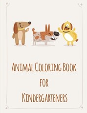 Animal Coloring Book For Kindergarteners