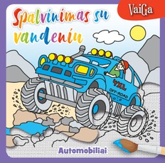 Automobiliai. Spalvinimas su vandeniu