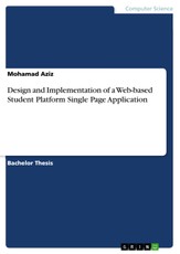 Design and Implementation of a Web-based Student Platform Single Page Application