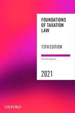 Foundations of Taxation Law 2021