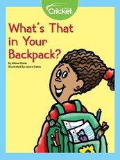 What's That in Your Backpack?