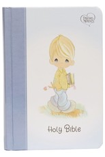 Nkjv, Precious Moments Small Hands Bible, Blue, Hardcover, Comfort Print