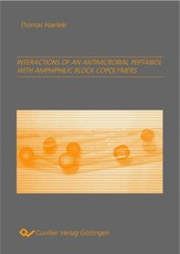 Interactions of an Antimicrobial Peptaibol with Amphiphilic Block Copolymers