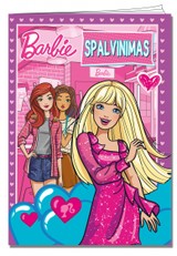 Barbė. Spalvinimas