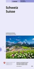 Swisstopo Generalkarte Schweiz 1 : 300 000