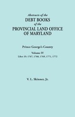 Abstracts of the Debt Books of the Provincial Land Office of Maryland