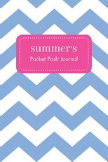 Summer's Pocket Posh Journal, Chevron