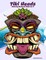 Tiki Heads Coloring Book for Kids 1 & 2