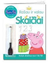 Peppa Pig. Kiaulytė Pepa. Mokykis su Pepa. Rašau ir valau. Skaičiai