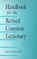 Handbook for the Revised Common Lectionary