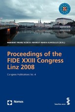 Proceedings of the FIDE XXIII Congress Linz 2008