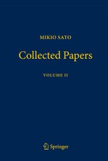 Mikio Sato Collected Papers Volume II