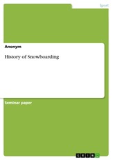 History of Snowboarding