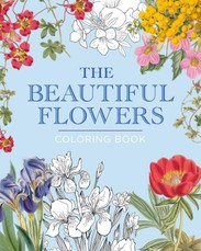 Beautiful Flowers Coloring Book
