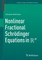 Nonlinear Fractional SchrÃ¶dinger Equations in R^n