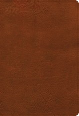 NASB Super Giant Print Reference Bible, Burnt Sienna Leathertouch