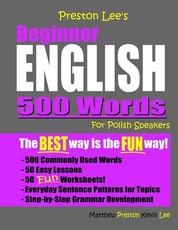 Preston Lee's Beginner English 500 Words For Polish Speakers