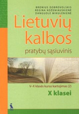 2-asis lietuvių kalbos pratybų sąsiuvinis 10 klasei