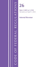 Code of Federal Regulations, Title 26 Internal Rev 1.1401-1.1550, Revised as of April 1, 2025