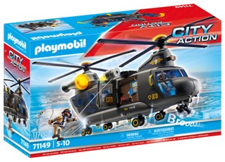 PLAYMOBIL CITY ACTION Gelbėtojų lėktuvas 71149