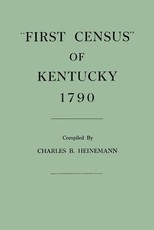 First Census of Kentucky, 1790