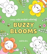Cozy Cute Pocket Coloring: Buzzy Blooms