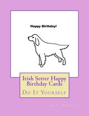Irish Setter Happy Birthday Cards