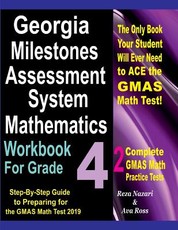 Georgia Milestones Assessment System Mathematics Workbook for Grade 4