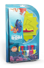 4 trafaretų piešimo rinkinys „Žuvytė Dory“