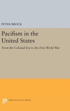 Pacifism in the United States