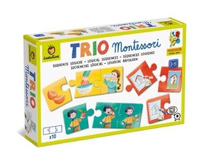 Montessori žaidimas-loginė dėlionė LUDATTICA „Prieš ir po“, 3–5 m. Montessori žaidimas-loginė dėlionė LUDATTICA „Prieš ir po“, 3–5 m.